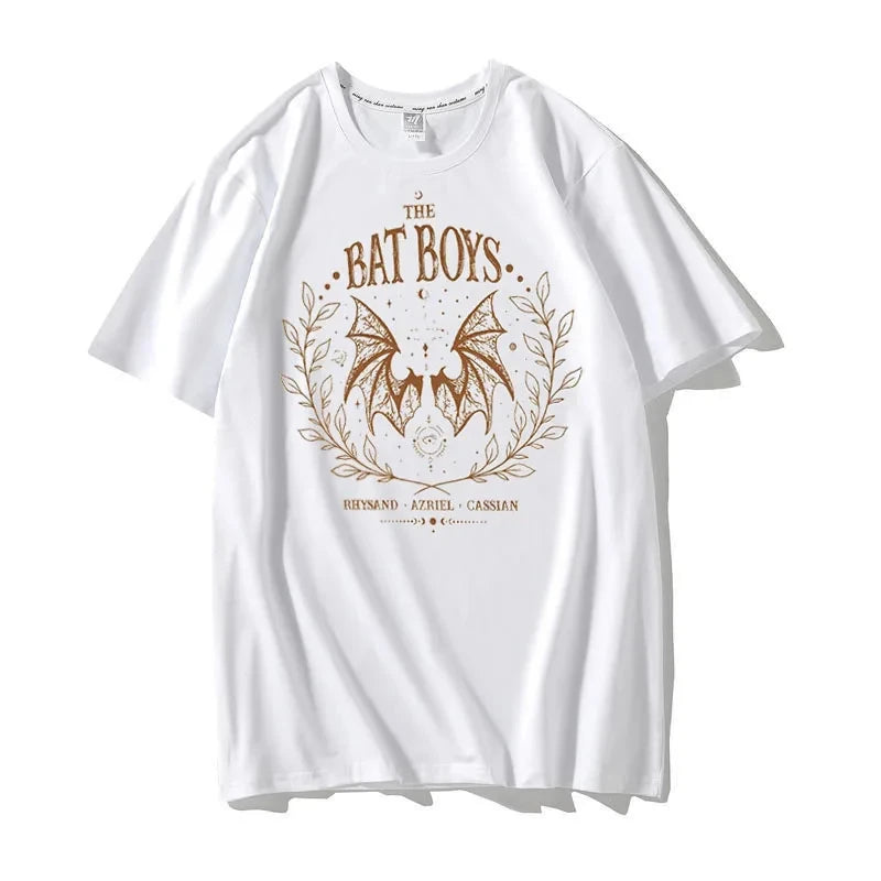 Cotton Tee The Bat Boys Wings T-Shirt The Night Court ACOTAR